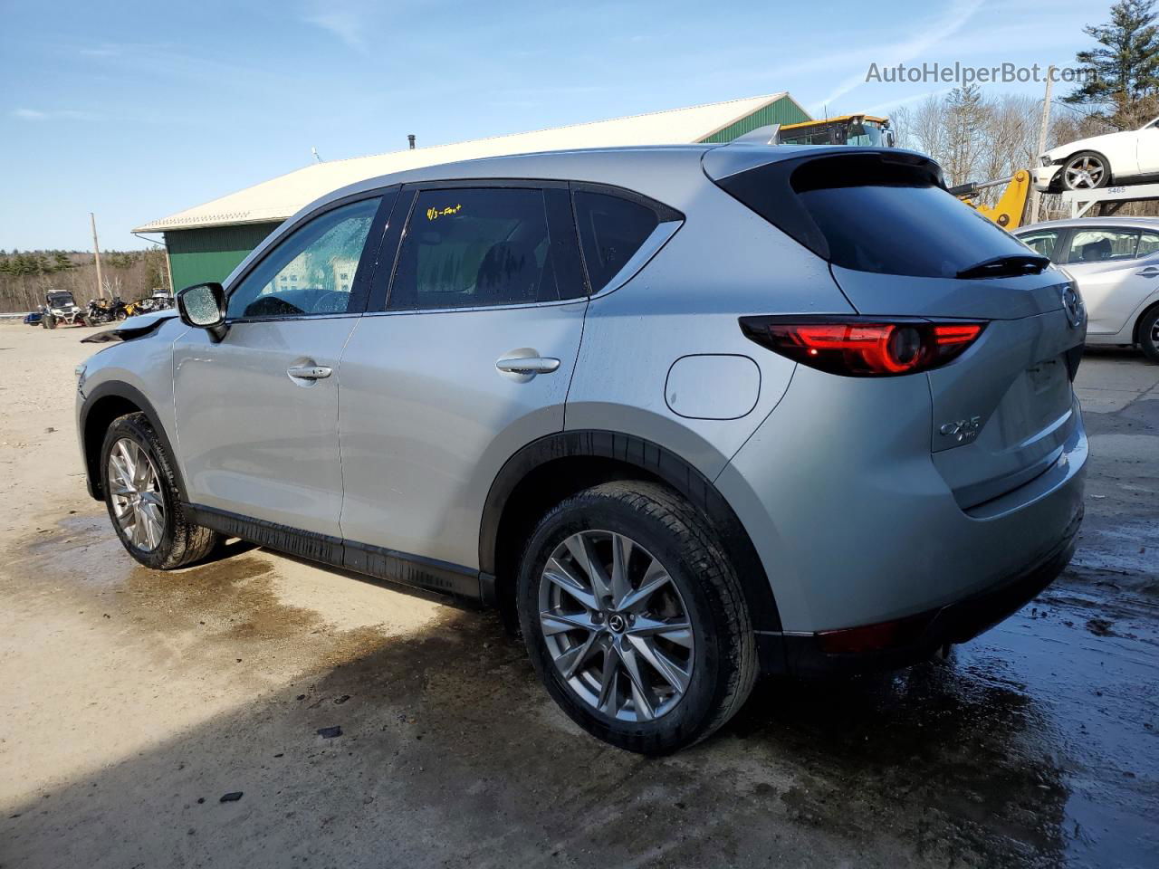 2021 Mazda Cx-5 Grand Touring Silver vin: JM3KFBDM0M1355614