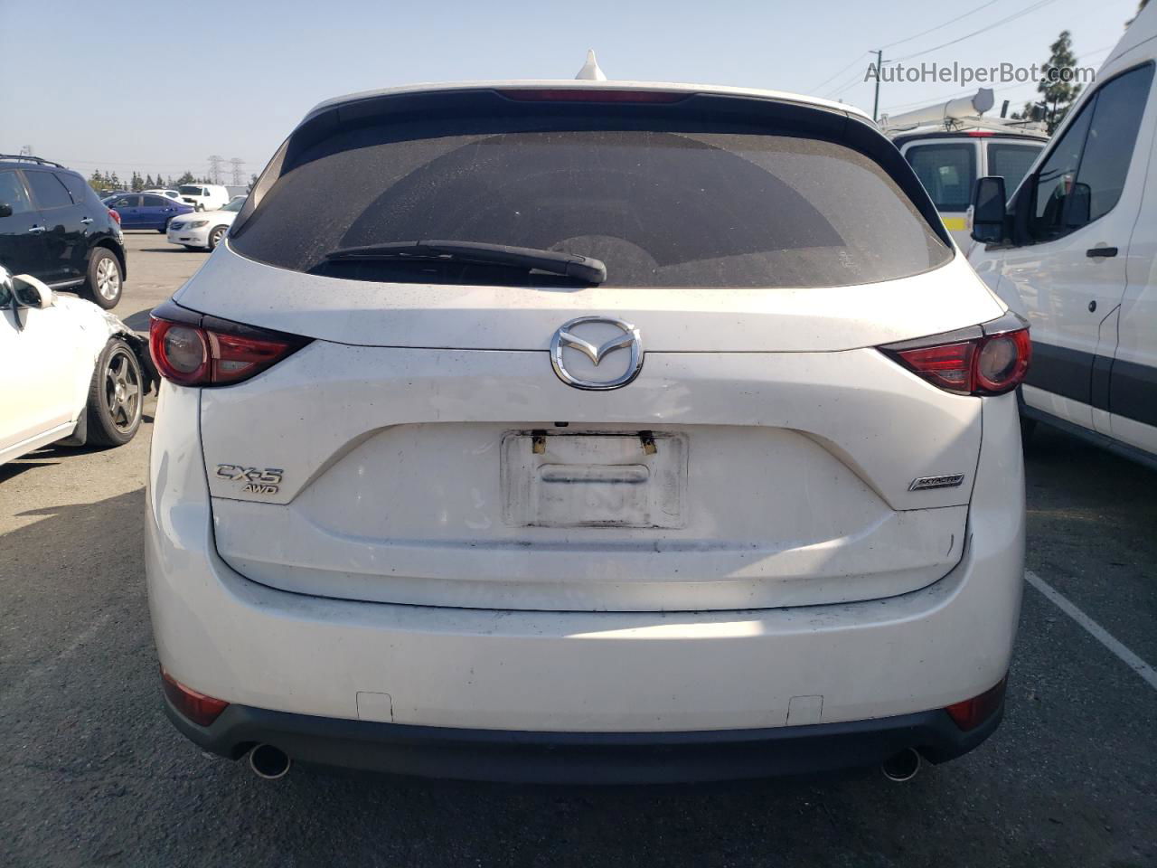 2019 Mazda Cx-5 Grand Touring White vin: JM3KFBDM1K0641328