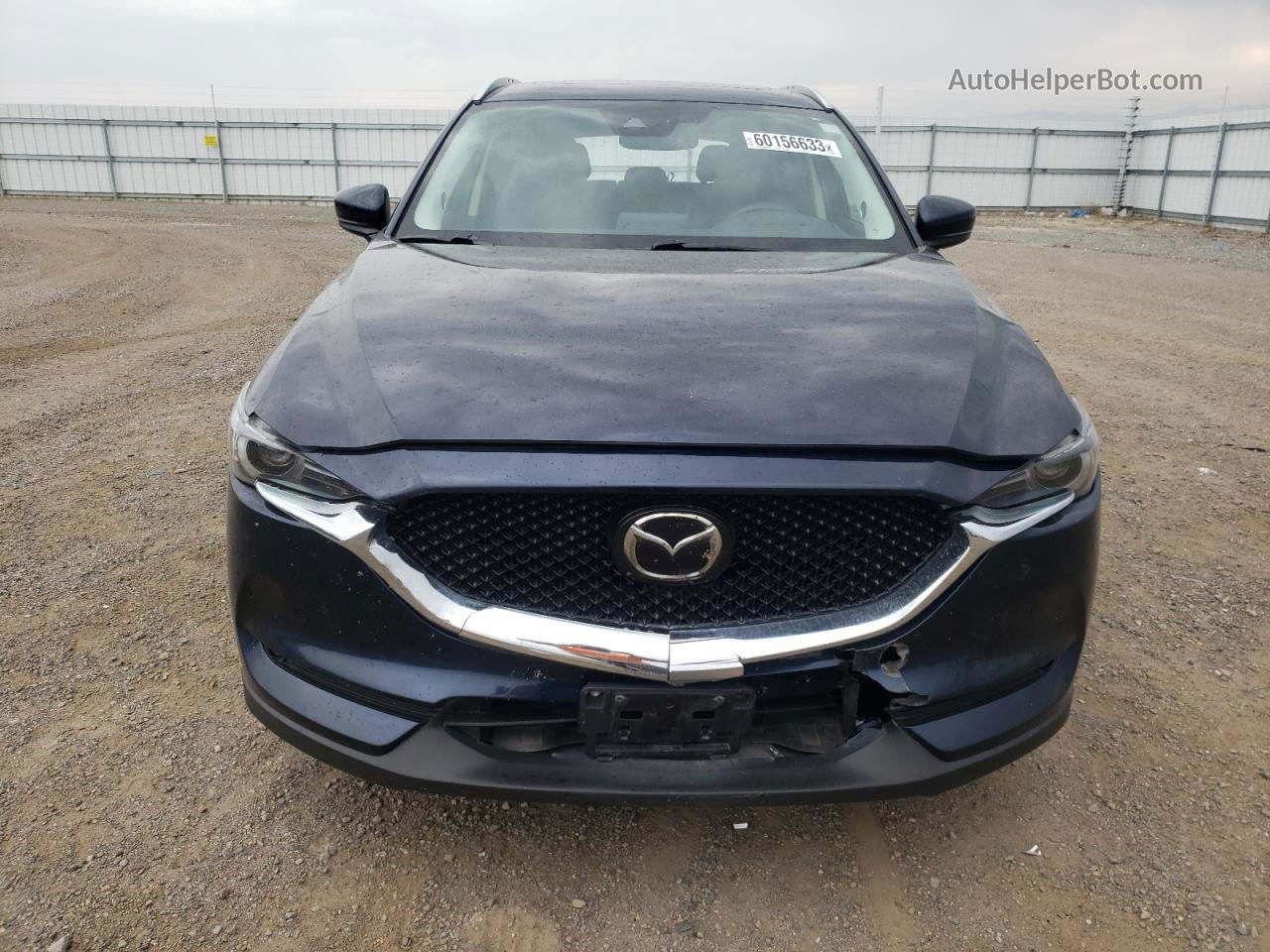 2019 Mazda Cx-5 Grand Touring Синий vin: JM3KFBDM1K0698497