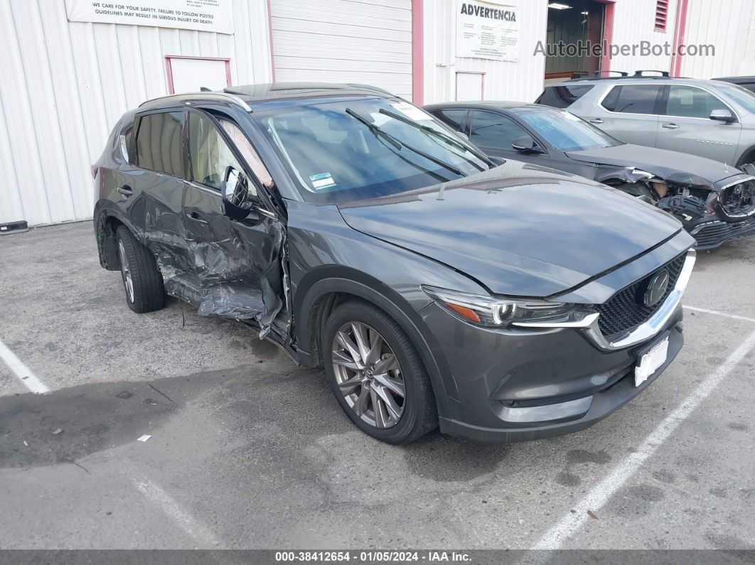 2021 Mazda Cx-5 Grand Touring Gray vin: JM3KFBDM1M0456344