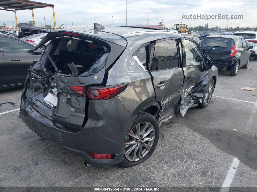 2021 Mazda Cx-5 Grand Touring Gray vin: JM3KFBDM1M0456344