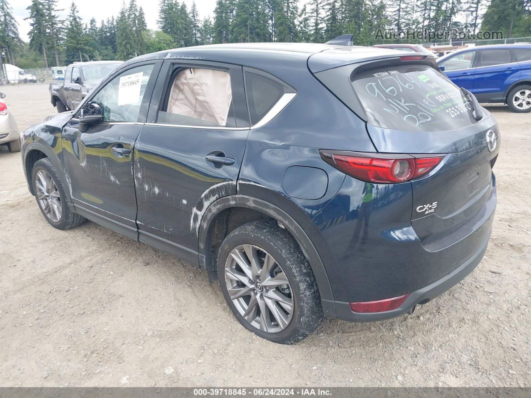 2021 Mazda Cx-5 Grand Touring Dark Blue vin: JM3KFBDM1M0490588