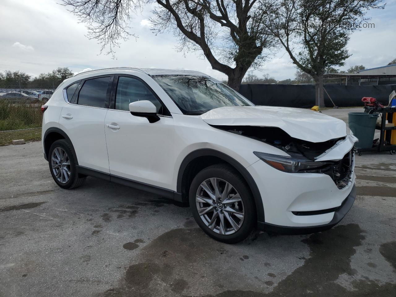 2021 Mazda Cx-5 Grand Touring Белый vin: JM3KFBDM1M1439103