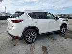 2021 Mazda Cx-5 Grand Touring White vin: JM3KFBDM1M1439103