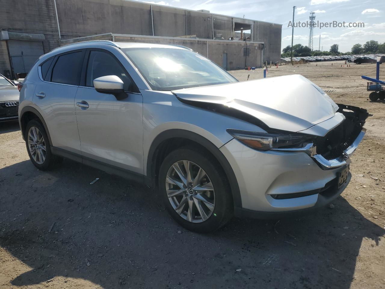 2021 Mazda Cx-5 Grand Touring Silver vin: JM3KFBDM1M1467032