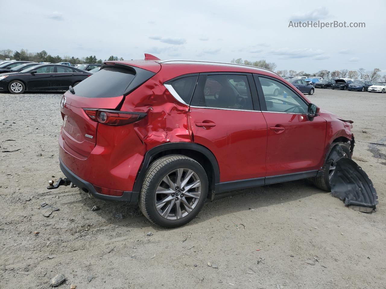 2019 Mazda Cx-5 Grand Touring Red vin: JM3KFBDM2K0500574