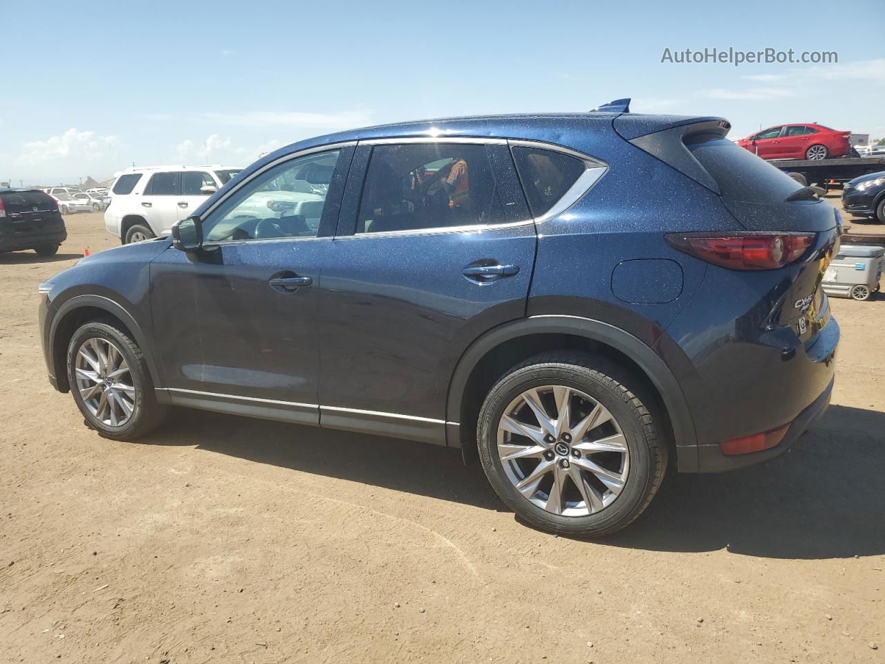 2019 Mazda Cx-5 Grand Touring Blue vin: JM3KFBDM2K0509680