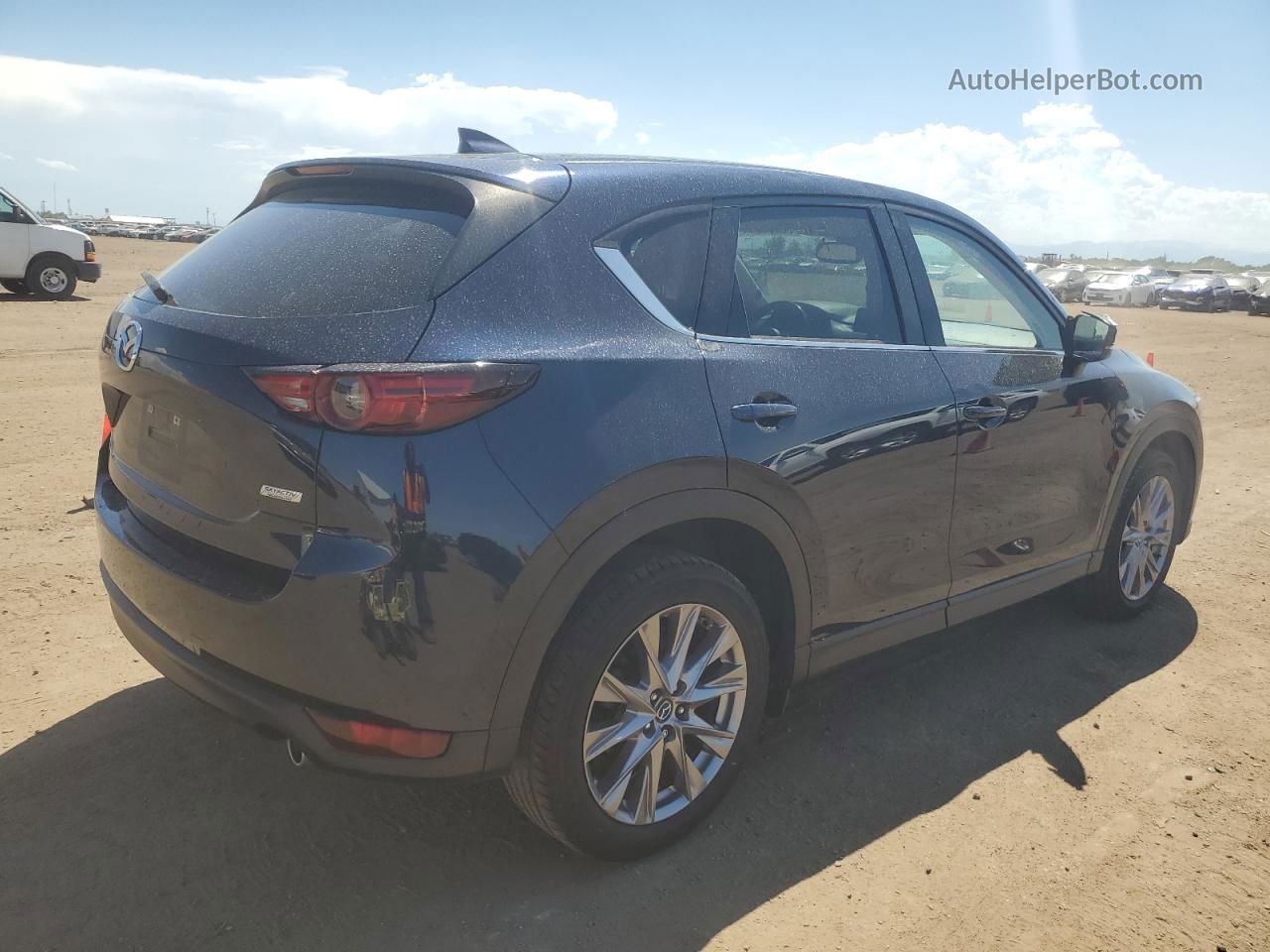 2019 Mazda Cx-5 Grand Touring Blue vin: JM3KFBDM2K0509680