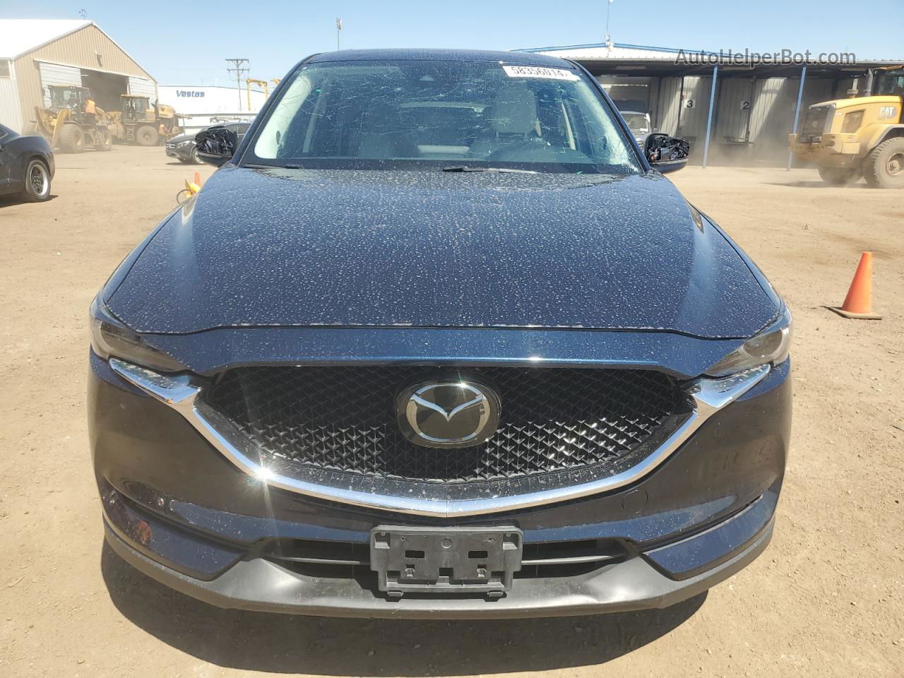 2019 Mazda Cx-5 Grand Touring Синий vin: JM3KFBDM2K0509680