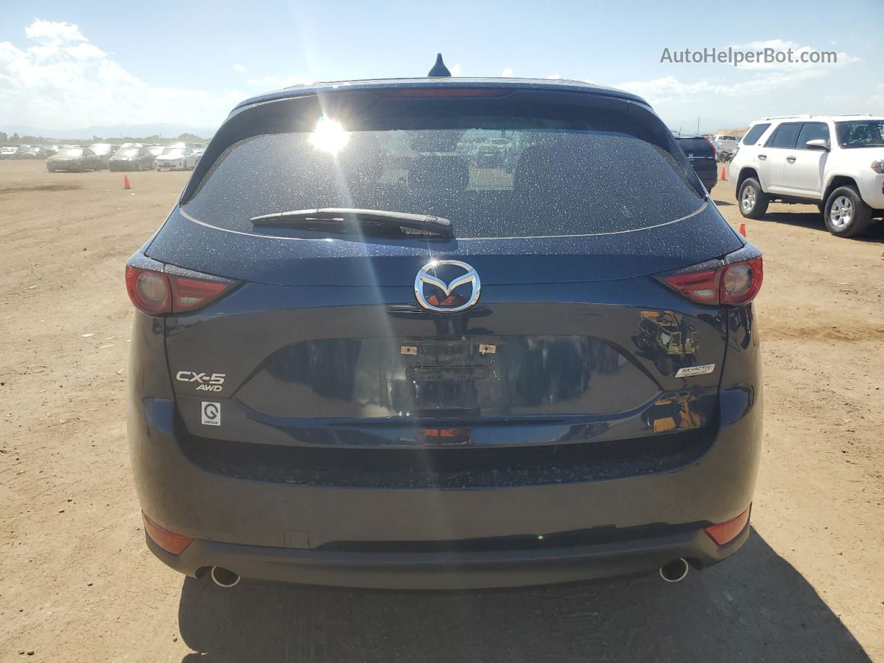 2019 Mazda Cx-5 Grand Touring Синий vin: JM3KFBDM2K0509680