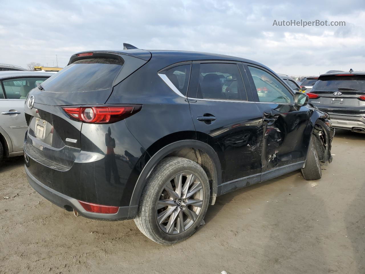 2019 Mazda Cx-5 Grand Touring Black vin: JM3KFBDM2K0548933