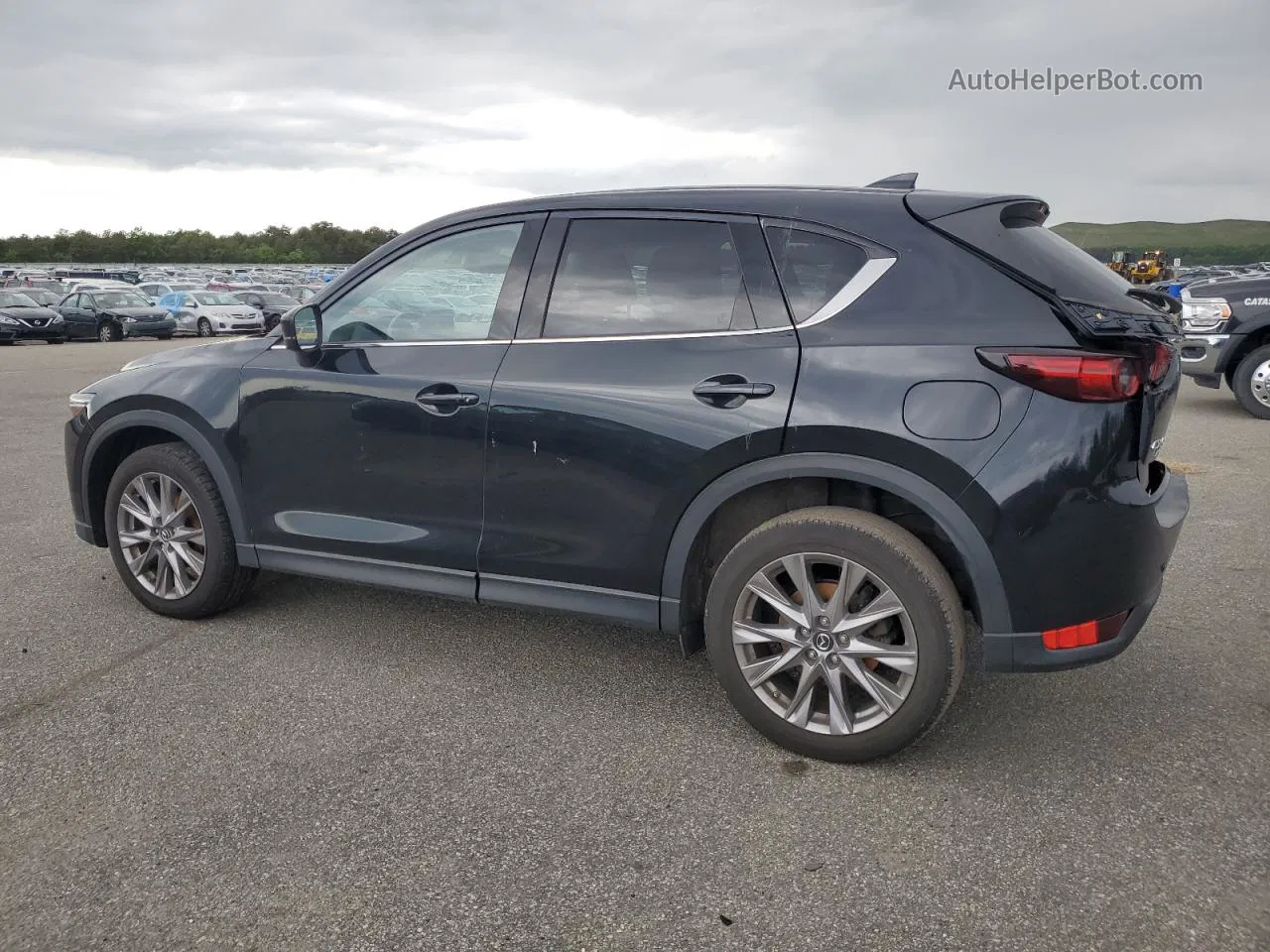 2019 Mazda Cx-5 Grand Touring Black vin: JM3KFBDM2K0671325