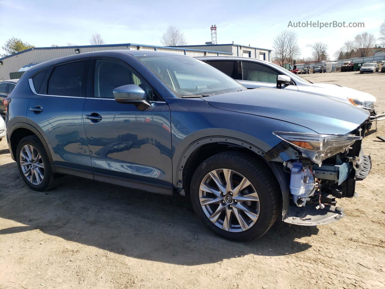 2019 Mazda Cx-5 Grand Touring Blue vin: JM3KFBDM2K0697875