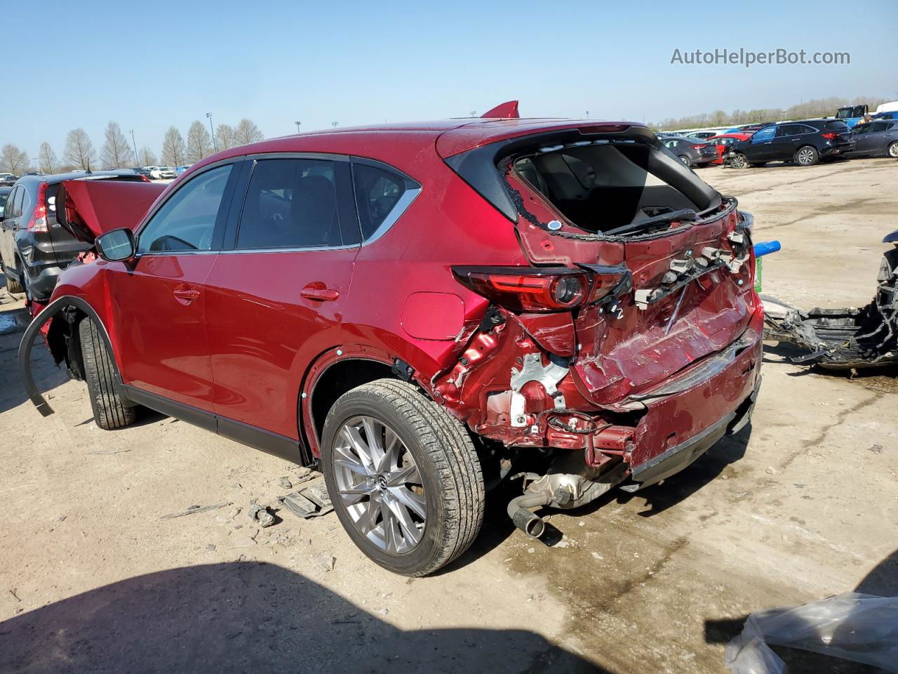 2019 Mazda Cx-5 Grand Touring Black vin: JM3KFBDM2K1527591