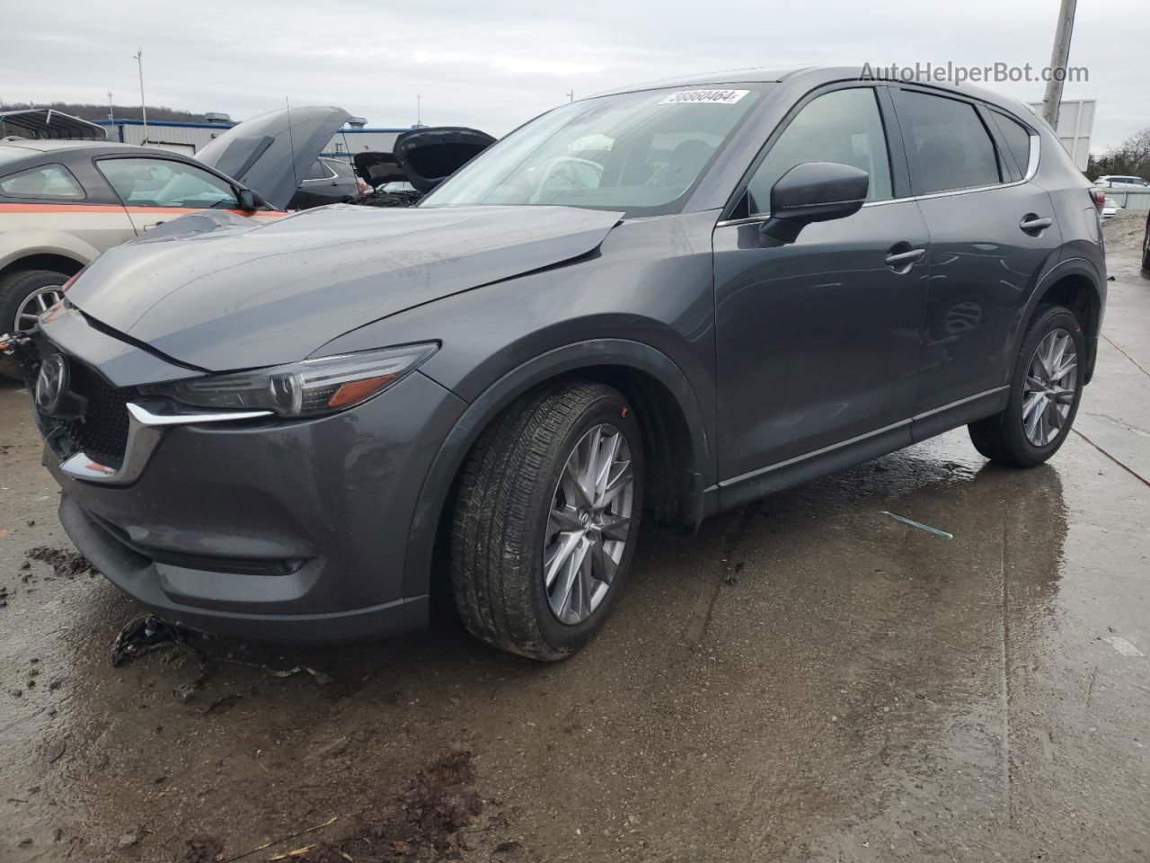 2019 Mazda Cx-5 Grand Touring Серый vin: JM3KFBDM2K1699104