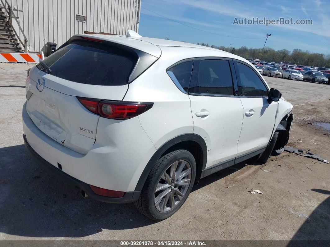 2021 Mazda Cx-5 Grand Touring White vin: JM3KFBDM2M0306131