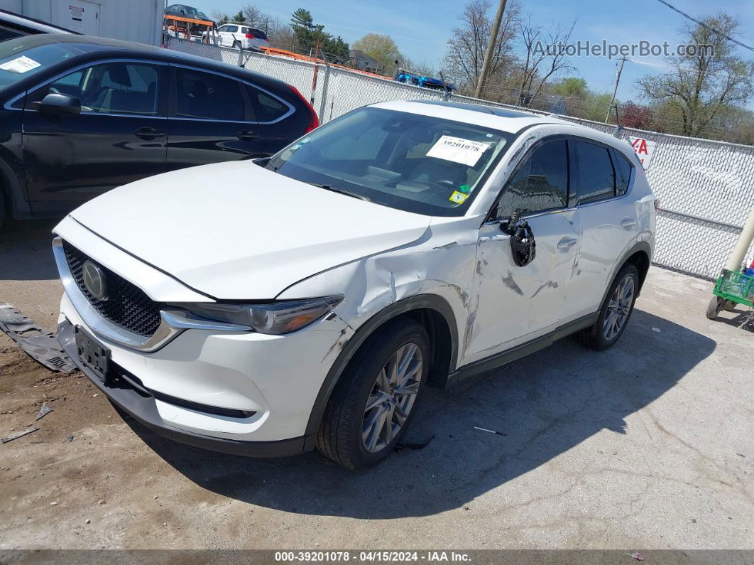 2021 Mazda Cx-5 Grand Touring White vin: JM3KFBDM2M0306131