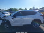 2021 Mazda Cx-5 Grand Touring White vin: JM3KFBDM2M0396705