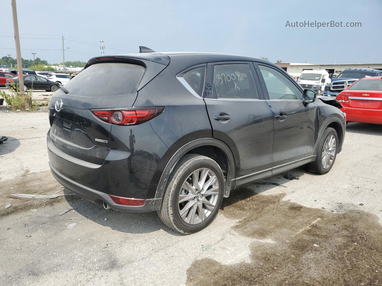 2021 Mazda Cx-5 Grand Touring Черный vin: JM3KFBDM2M1370096