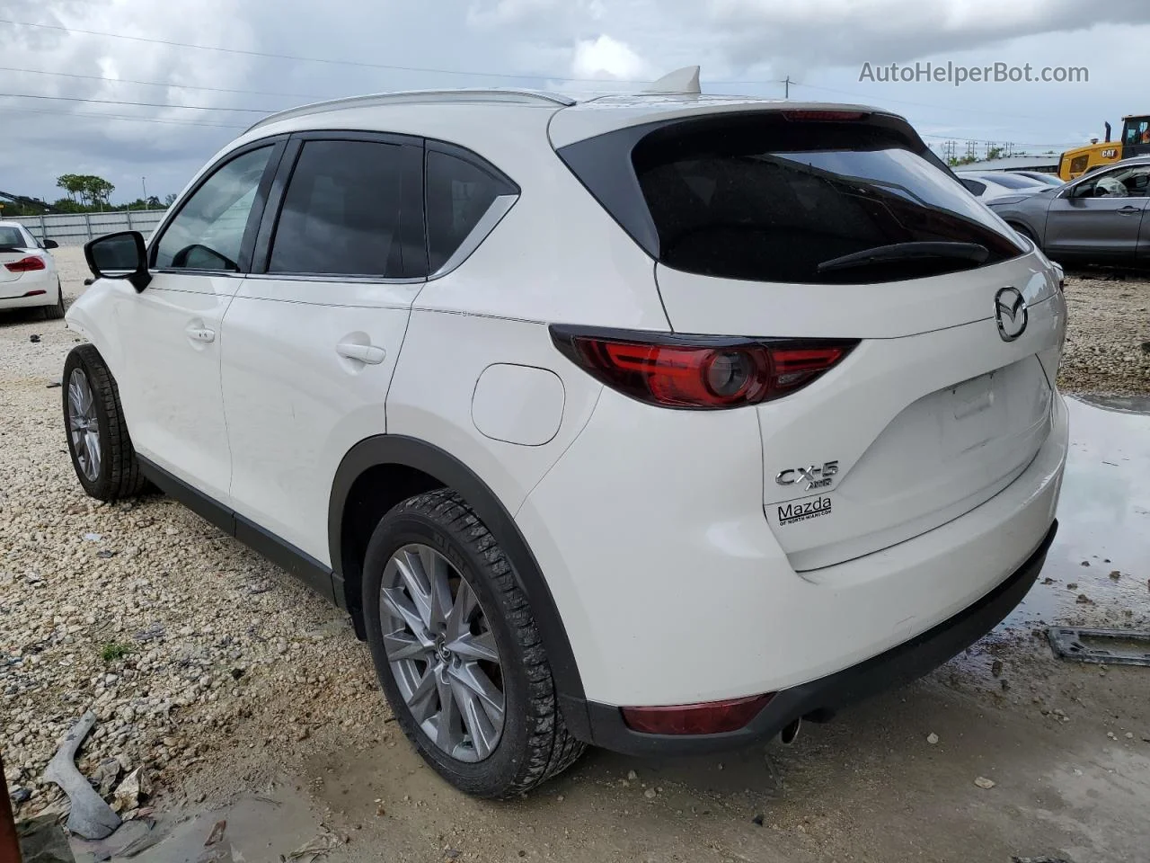 2021 Mazda Cx-5 Grand Touring Белый vin: JM3KFBDM2M1445122