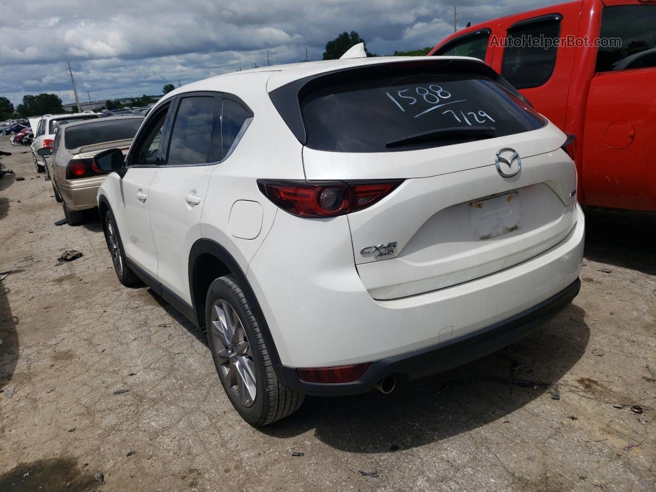 2019 Mazda Cx-5 Grand Touring White vin: JM3KFBDM3K0685444