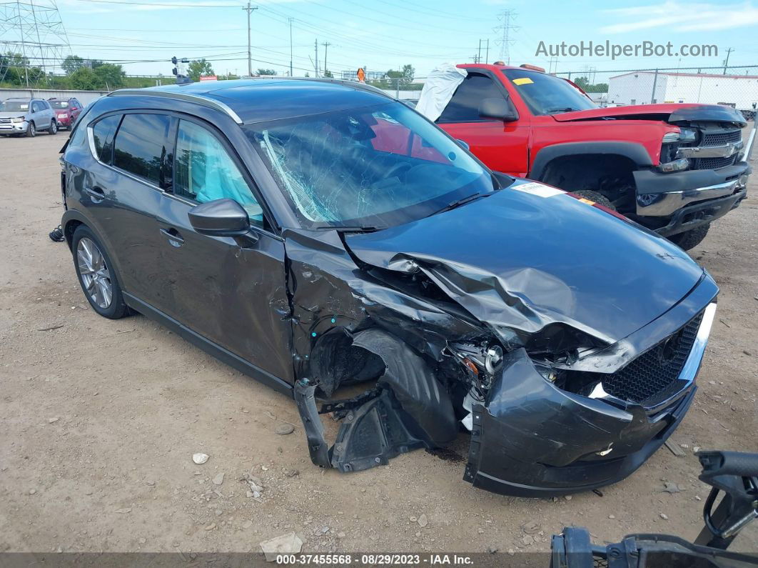 2019 Mazda Cx-5 Grand Touring Gray vin: JM3KFBDM3K1551415