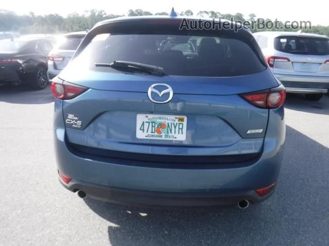 2019 Mazda Cx-5 Grand Touring Синий vin: JM3KFBDM3K1552709