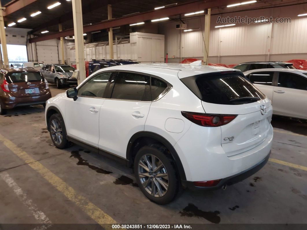 2021 Mazda Cx-5 Grand Touring White vin: JM3KFBDM3M0427296