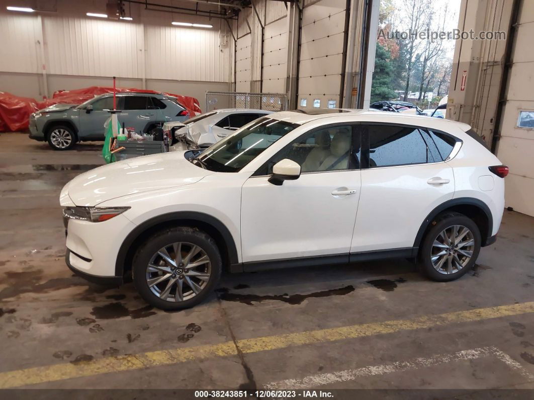 2021 Mazda Cx-5 Grand Touring White vin: JM3KFBDM3M0427296