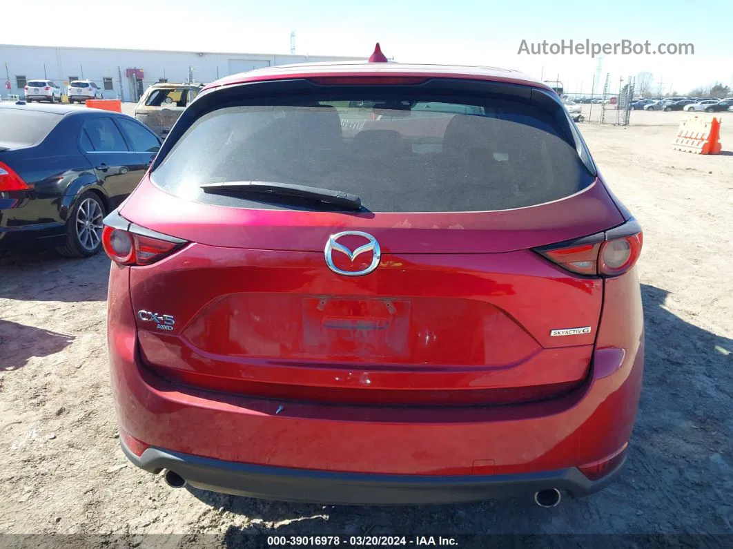 2021 Mazda Cx-5 Grand Touring Red vin: JM3KFBDM3M0500523