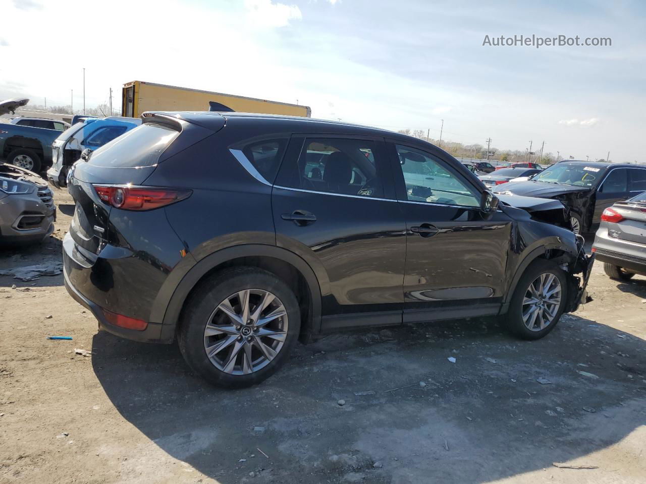 2019 Mazda Cx-5 Grand Touring Black vin: JM3KFBDM4K0550991