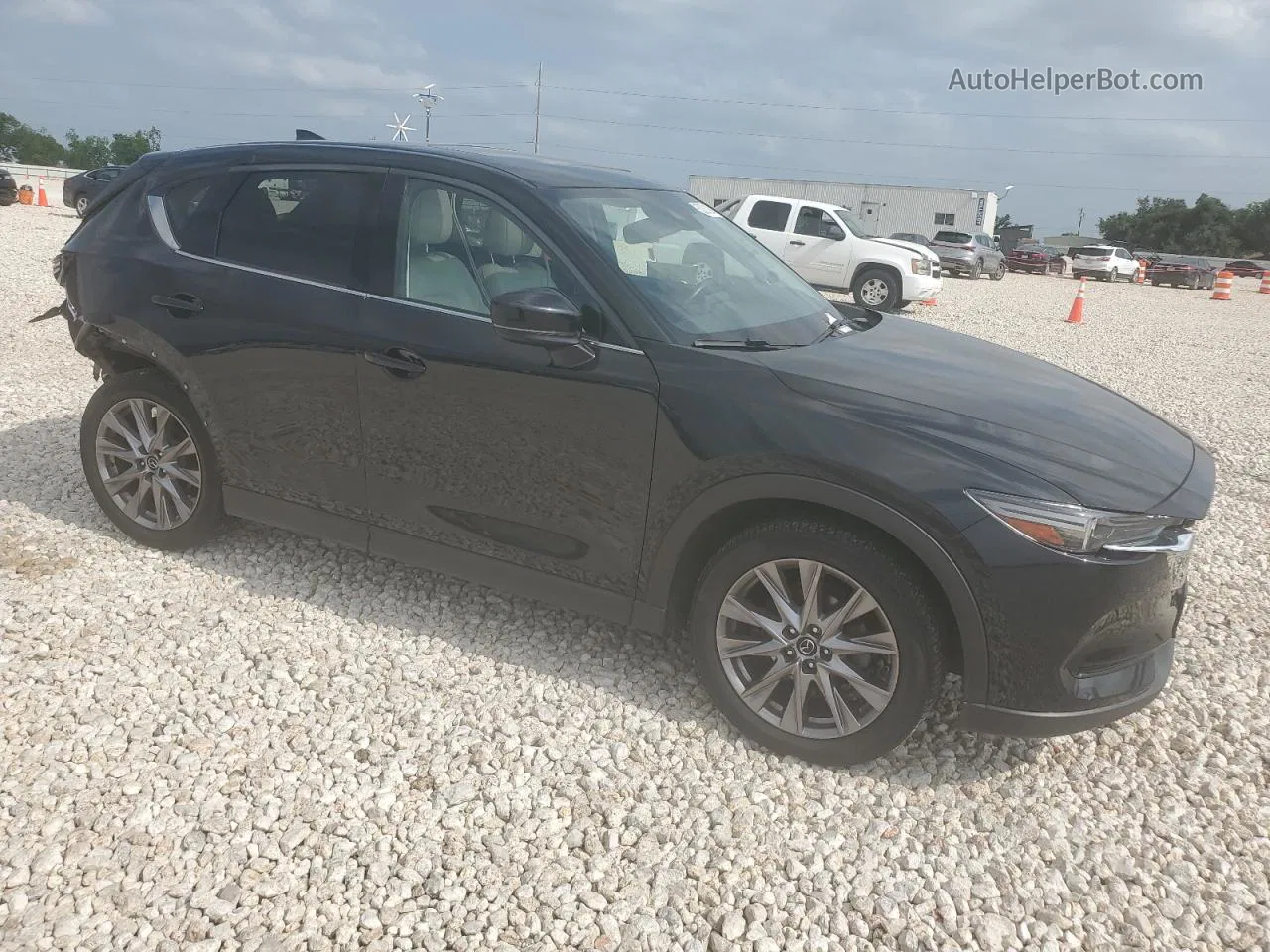 2019 Mazda Cx-5 Grand Touring Black vin: JM3KFBDM4K0587345