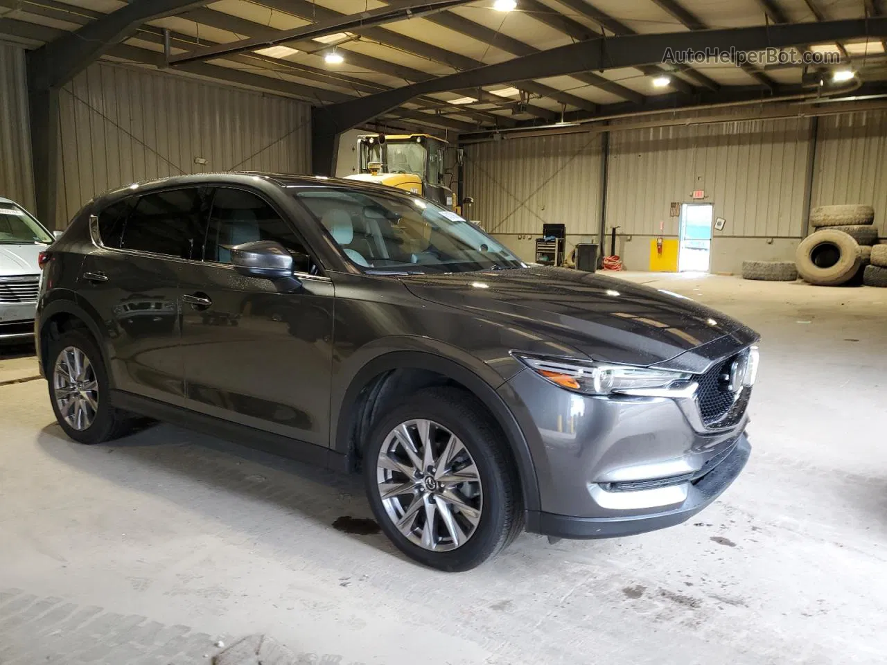 2019 Mazda Cx-5 Grand Touring Gray vin: JM3KFBDM4K0623650