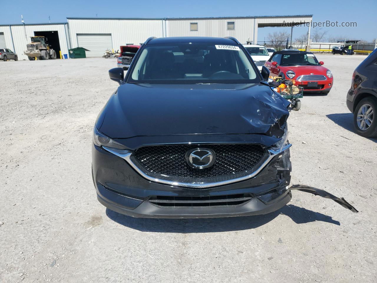 2019 Mazda Cx-5 Grand Touring Black vin: JM3KFBDM4K0628167