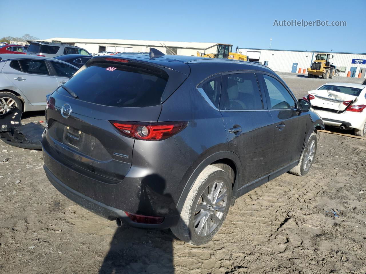 2021 Mazda Cx-5 Grand Touring Gray vin: JM3KFBDM4M1301264