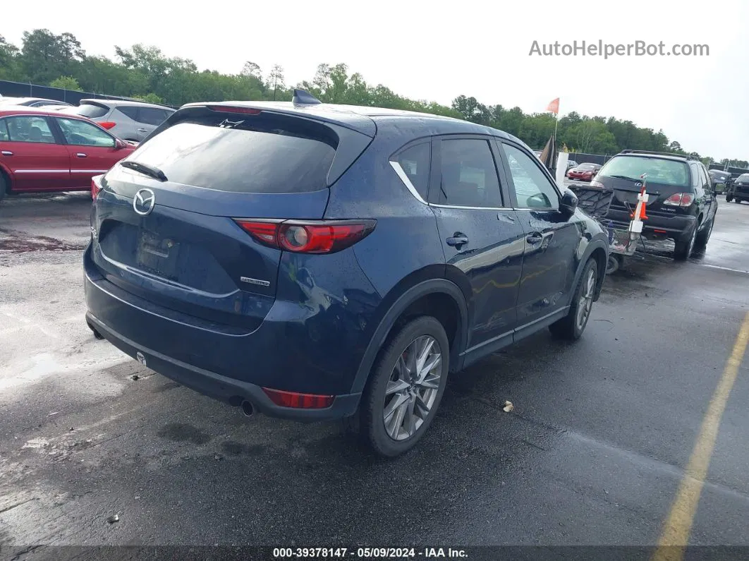 2021 Mazda Cx-5 Grand Touring Синий vin: JM3KFBDM4M1390995