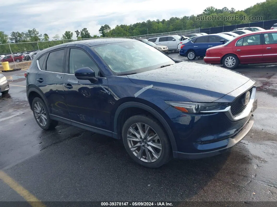 2021 Mazda Cx-5 Grand Touring Blue vin: JM3KFBDM4M1390995