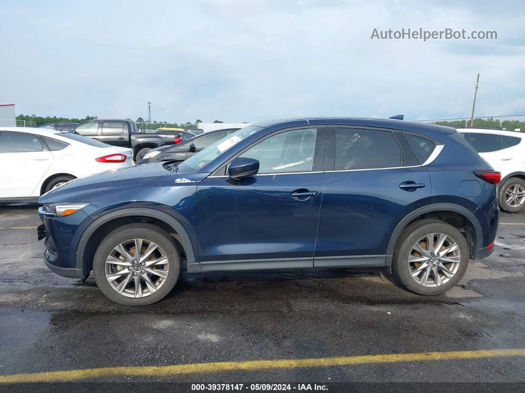 2021 Mazda Cx-5 Grand Touring Blue vin: JM3KFBDM4M1390995