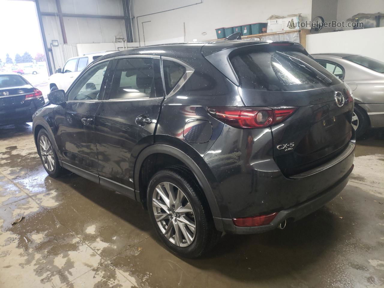 2021 Mazda Cx-5 Grand Touring Черный vin: JM3KFBDM4M1407276