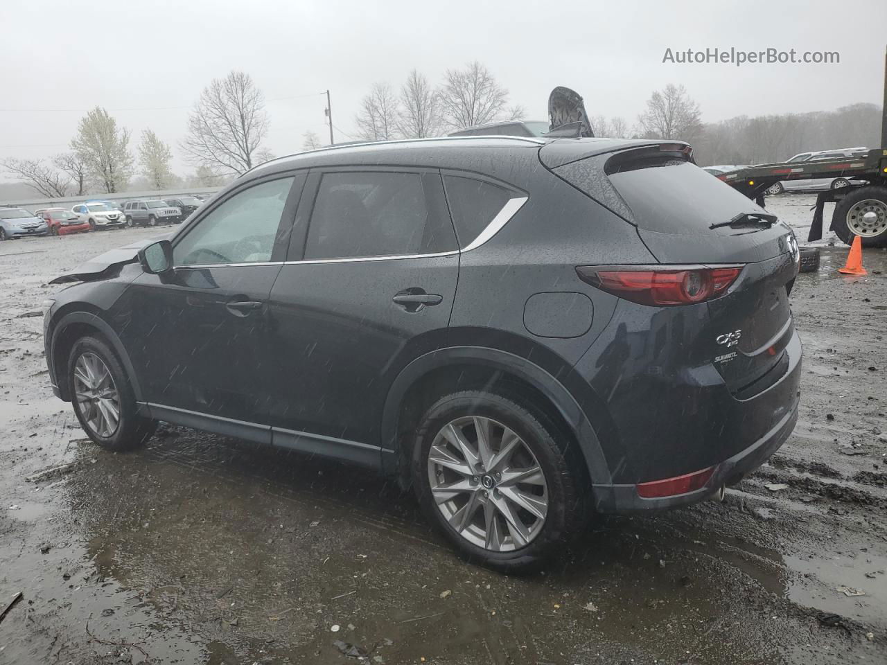 2021 Mazda Cx-5 Grand Touring Черный vin: JM3KFBDM5M0305975