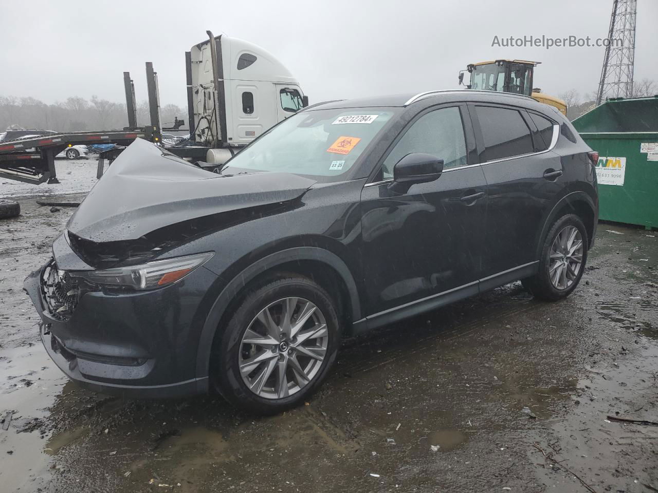 2021 Mazda Cx-5 Grand Touring Черный vin: JM3KFBDM5M0305975