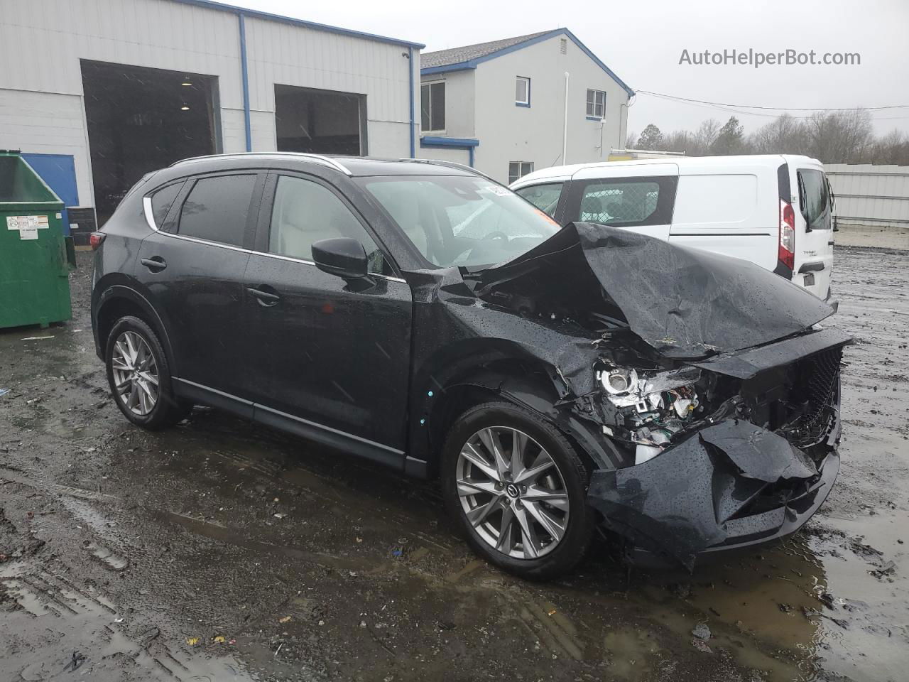 2021 Mazda Cx-5 Grand Touring Черный vin: JM3KFBDM5M0305975