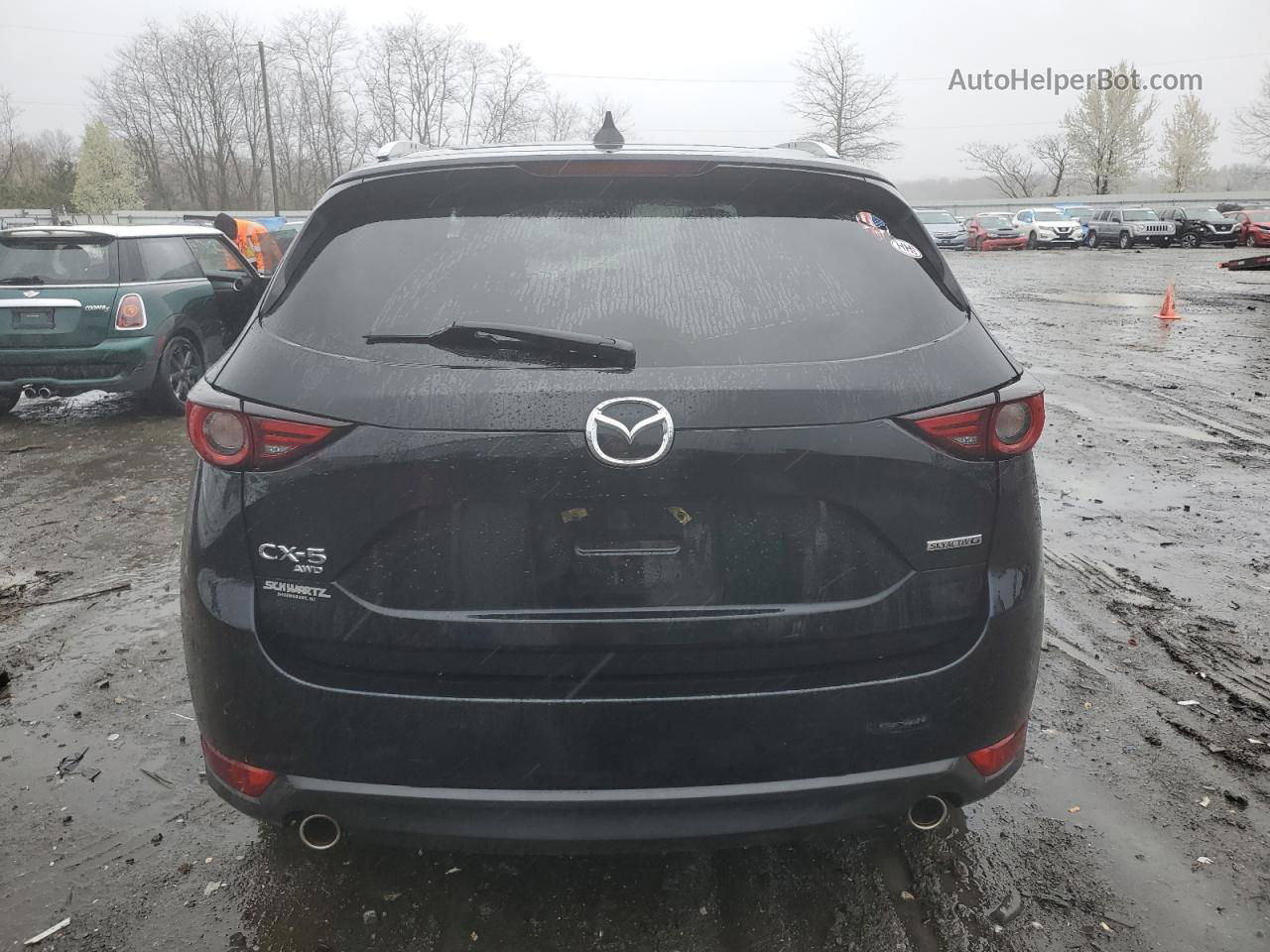 2021 Mazda Cx-5 Grand Touring Black vin: JM3KFBDM5M0305975