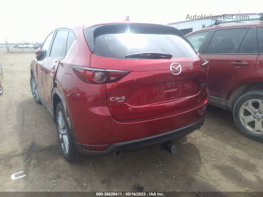 2021 Mazda Cx-5 Grand Touring Red vin: JM3KFBDM5M0317074