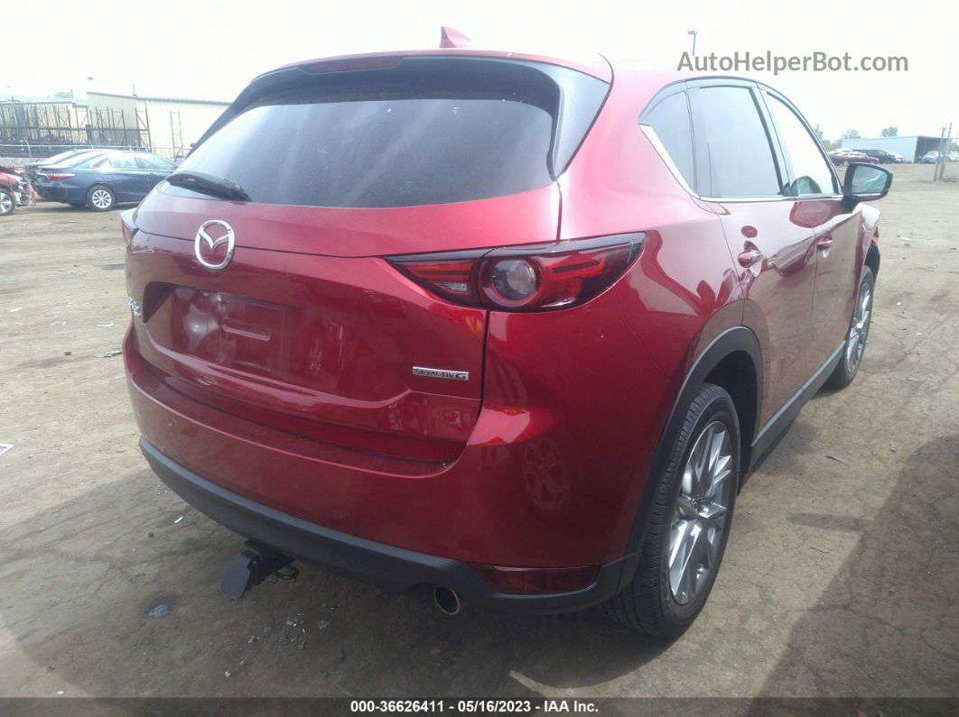 2021 Mazda Cx-5 Grand Touring Красный vin: JM3KFBDM5M0317074