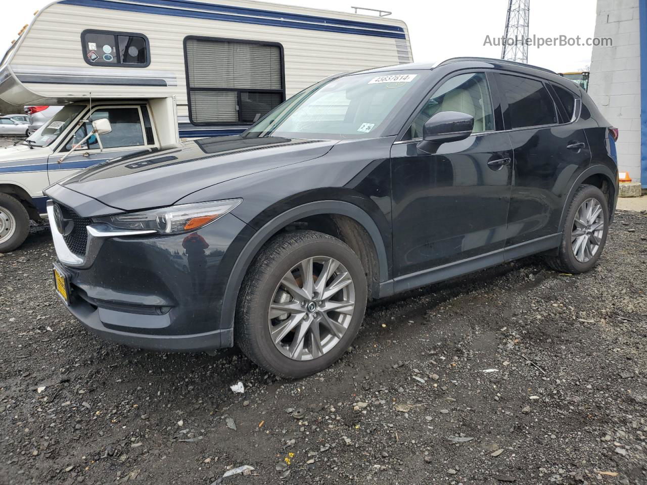 2021 Mazda Cx-5 Grand Touring Черный vin: JM3KFBDM5M0317236