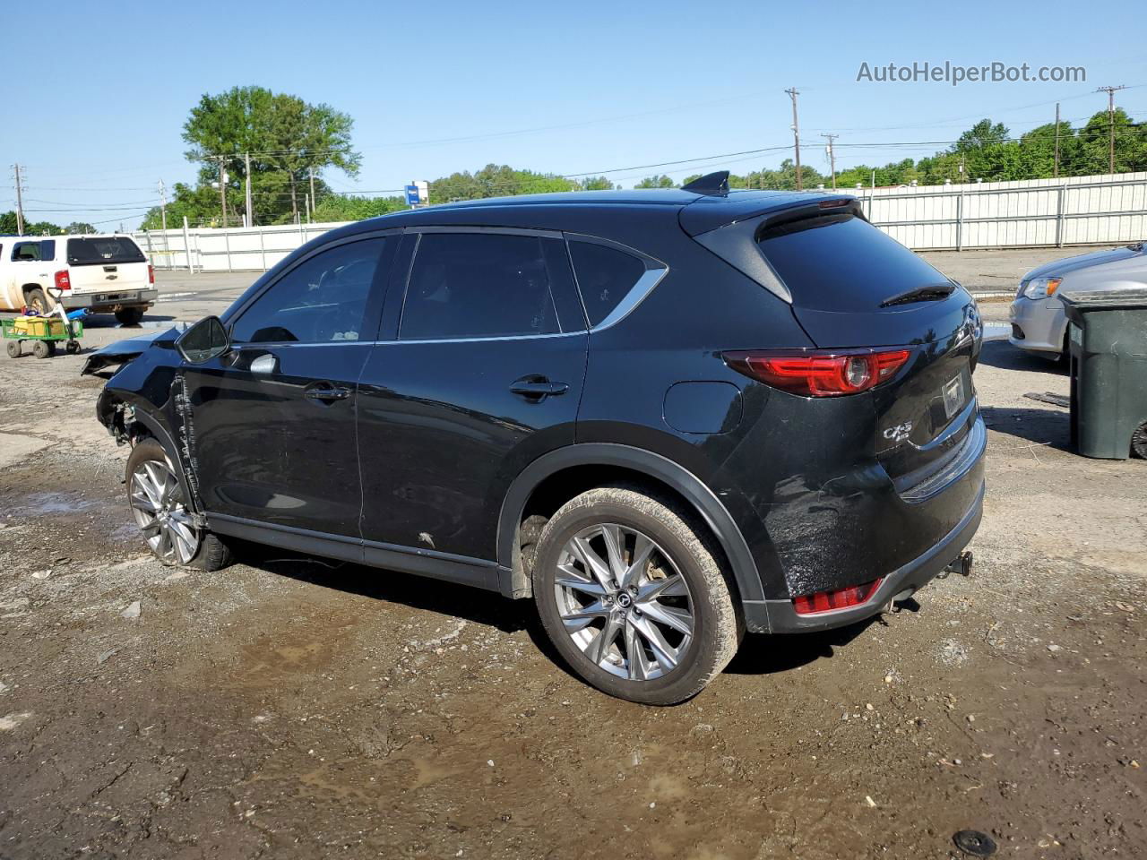 2021 Mazda Cx-5 Grand Touring Черный vin: JM3KFBDM5M0433309