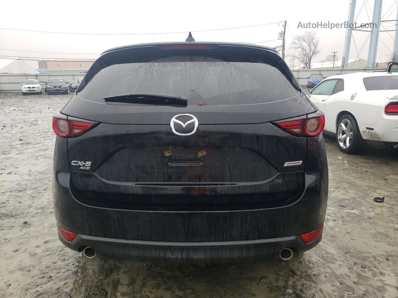 2019 Mazda Cx-5 Grand Touring Black vin: JM3KFBDM6K1600395