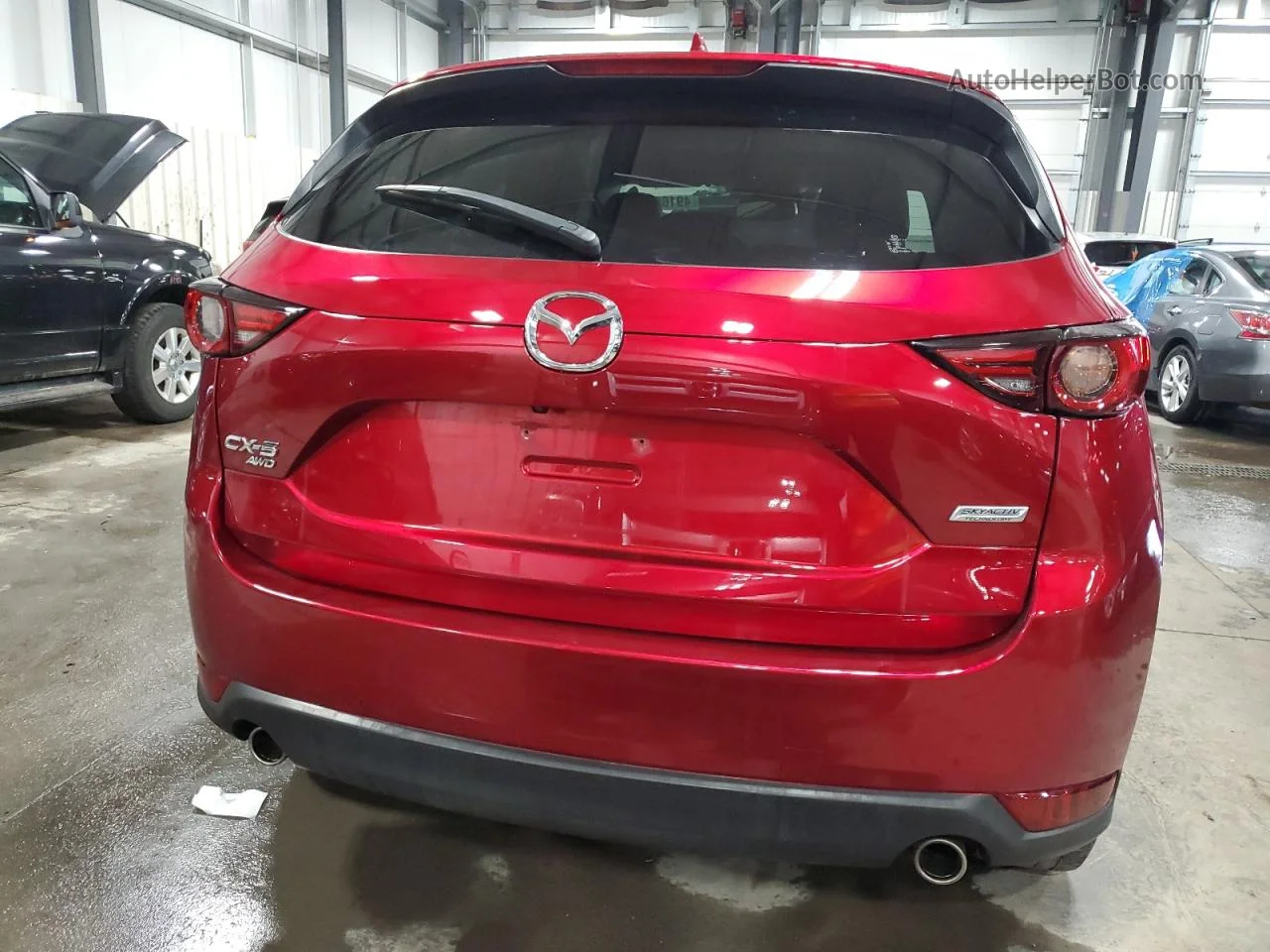 2019 Mazda Cx-5 Grand Touring Red vin: JM3KFBDM6K1643991