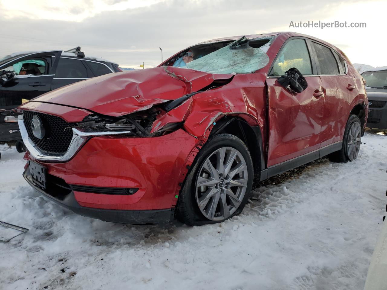 2019 Mazda Cx-5 Grand Touring Красный vin: JM3KFBDM6K1687764